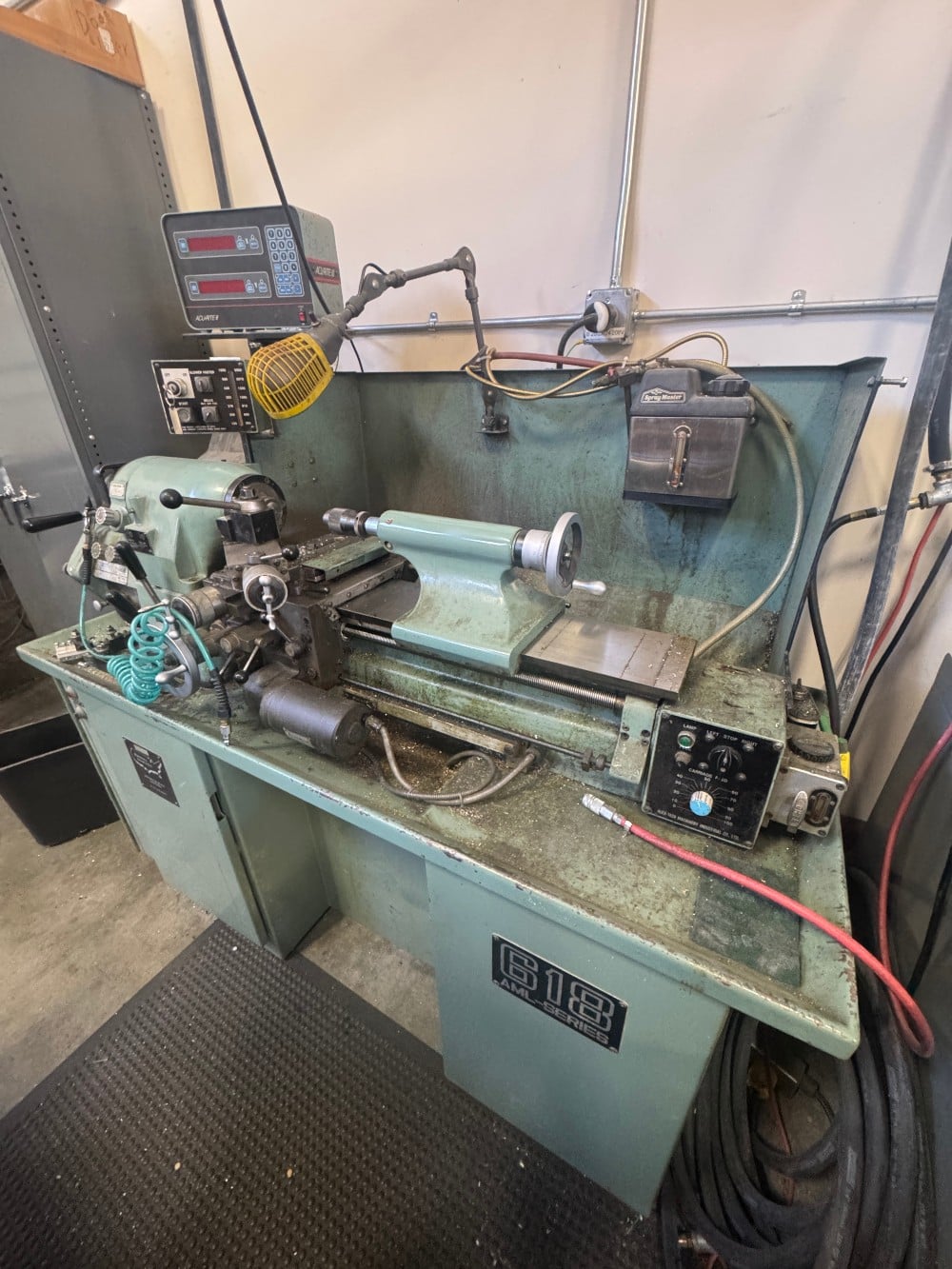 11" x 18" MSC #AML-618, Precision Toolroom Lathe 1.5 HP Acurite III & Trico Spraymaster - Image 3