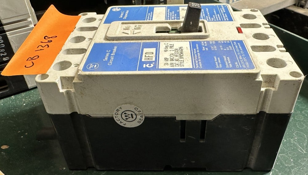 30 Amps, Westinghouse, C-Series, Molded Case Circuit Breaker, 3-Pole, Fixed / No Adjustable Trip - Image 2
