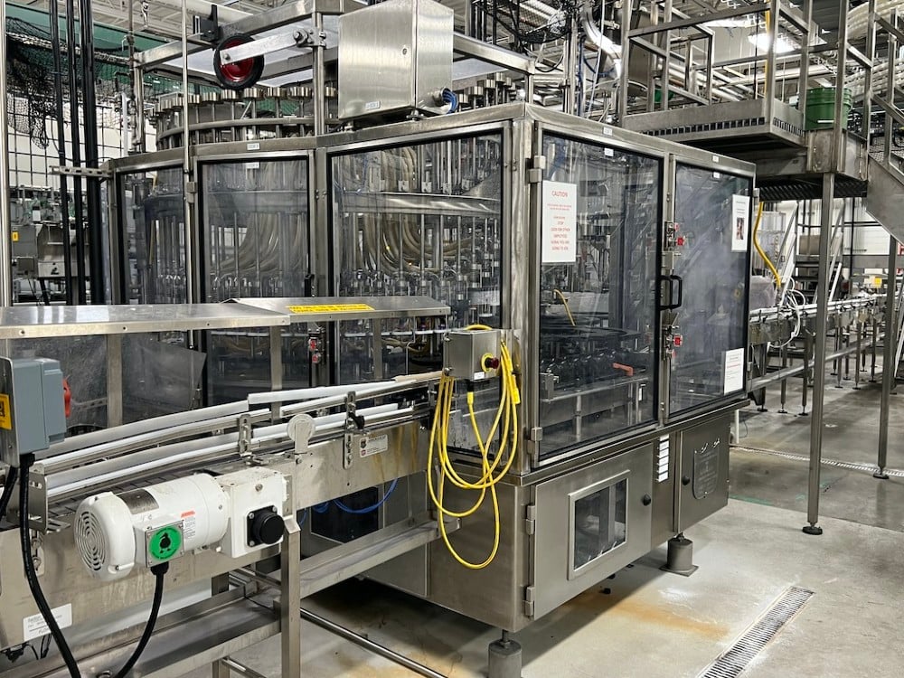 US Bottlers #PG-54-78-VP-PP-S-11-556, 54 Valve Explosion Proof Alcohol Bottling Line - Image 4