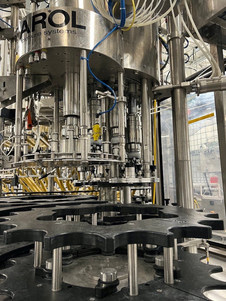 US Bottlers #PG-54-78-VP-PP-S-11-556, 54 Valve Explosion Proof Alcohol Bottling Line - Image 6