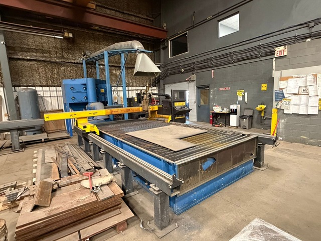 Ajan PP-260A, Oxy Fuel CNC Plasma Table, 6' x 13' table, 1.57" max thick, 260A, 2018 - Image 2
