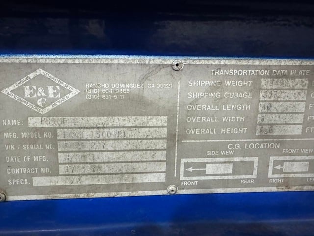 1500KW Cummins #EGC1500, Mobile Power Module, 1250KW Prime/1500KW Standby, 2220HP, #KTA50-G9 Engine - Image 7