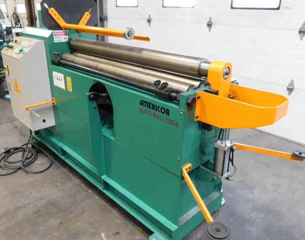 4' x 12 gauge Lemas #AUTO-ROLL-106/4, 4 Roll Sheet Roll, Americor Prog. Control, 2007 - Image 5