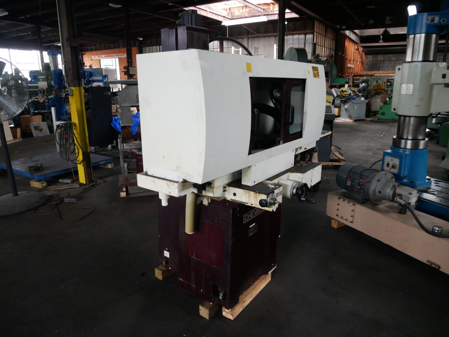 8" x18" Chevalier #SMART-H818, CNC Horiz Surface Grinder, FOR PARTS, 8" x1/2" x1-1/4" wheel, 3450 RPM, 3 HP - Image 3