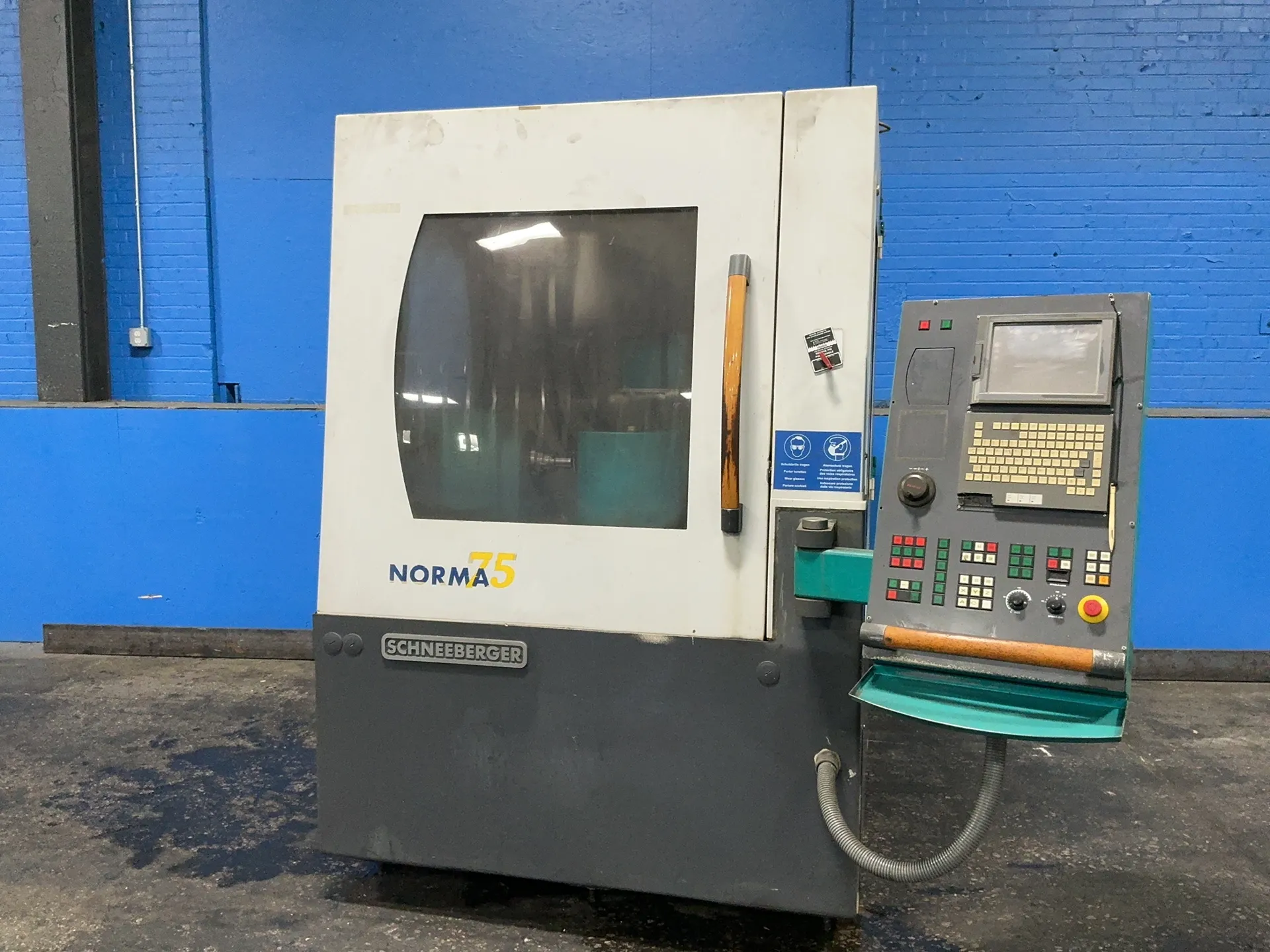 Schneeberger #Norma75, CNC tool & cutter grinder, 12" x 36" capacity, Fanuc control, 208-600 V., 1999 - Image 2