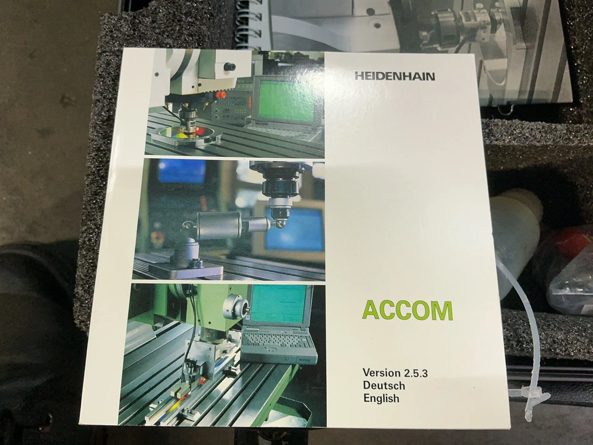 Heidenhain #KGM-182, grid encoder system, ACCOM software CD, IK driver CD, hardshell case, manuals - Image 2