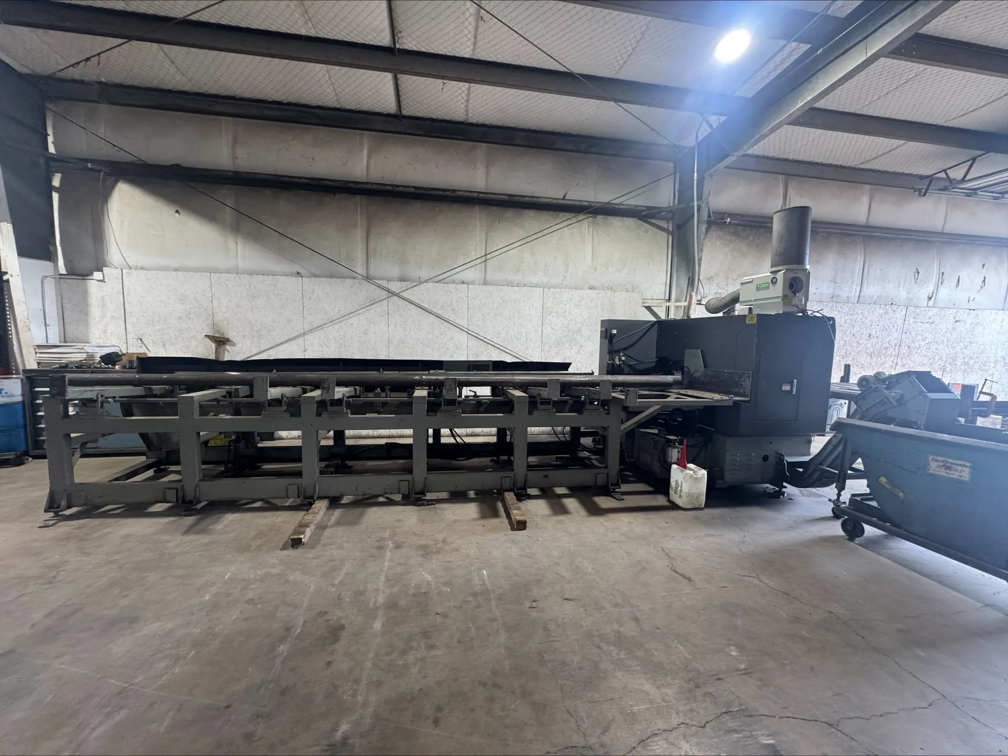 5.9" Marvel/Spartan #P150, CNC cold saw, 18.11" blade, 30-130 RPM, 20 HP, hydraulic clamping, automatic feed - Image 3