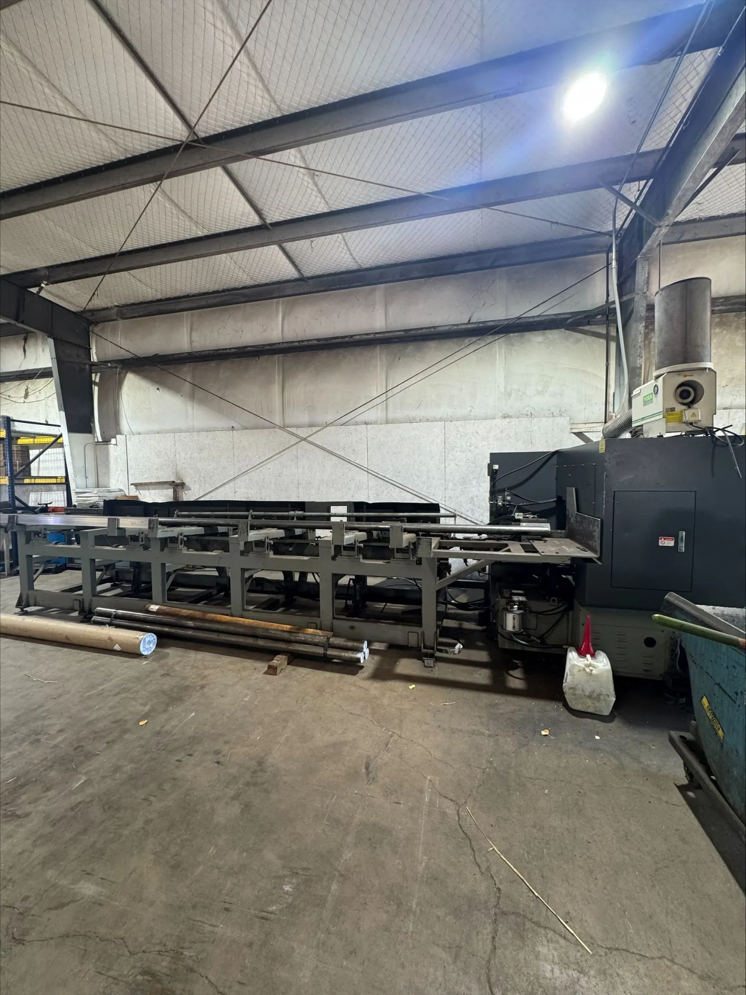 5.9" Marvel/Spartan #P150, CNC cold saw, 18.11" blade, 30-130 RPM, 20 HP, hydraulic clamping, automatic feed - Image 4