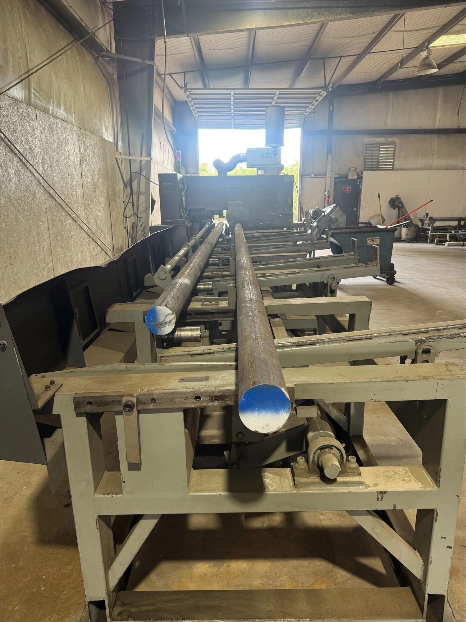 5.9" Marvel/Spartan #P150, CNC cold saw, 18.11" blade, 30-130 RPM, 20 HP, hydraulic clamping, automatic feed - Image 5