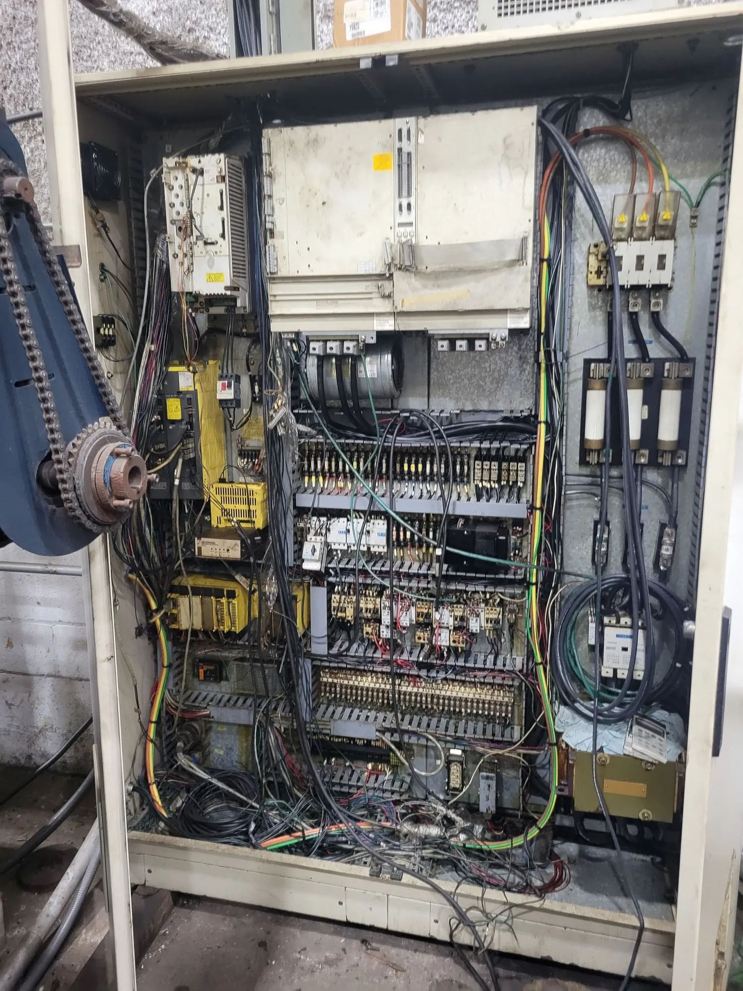 86" Olympia #V80, vertical boring mill, 280 RPM, 75 HP, 1999 - Image 10