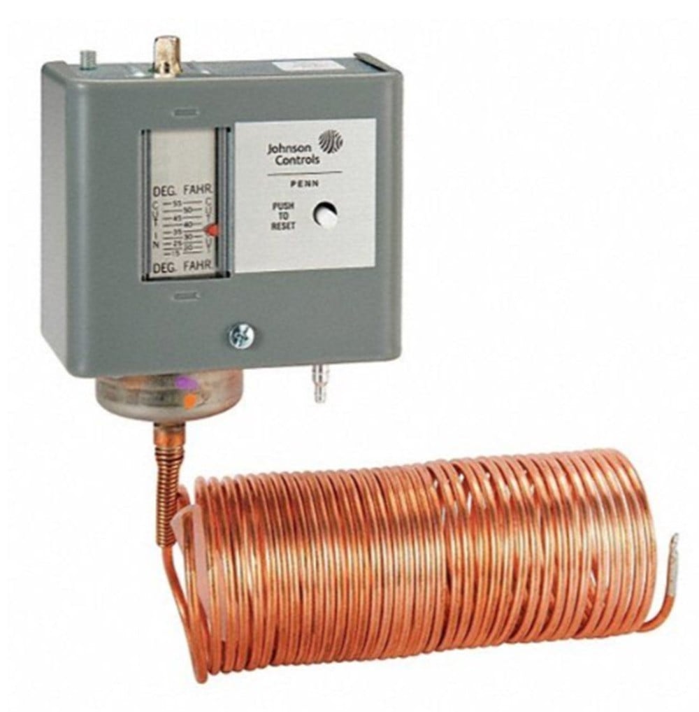 Johnson Controls A40FA-5C Pneumatic Temperature Control, 30/80 deg F Range, NEW - Image 1