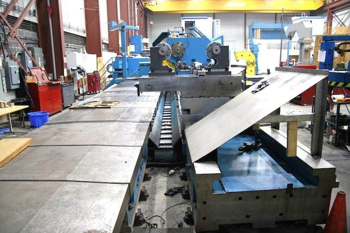 102" x 547" Matteo #AD-2600, 88" C/S, 137Ton wt capacity, 4-Way bed, 134HP,Siemens, #27342 - Image 3