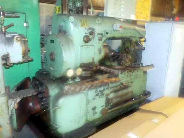 Barber-Colman #D, double thread index, single thread index, univ.hob slide, lever tailstock - Image 1