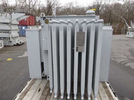 5000 kVA, 12470 delta Primary, 4160/2400 WYE Secondary, Westinghouse Substation - Image 2