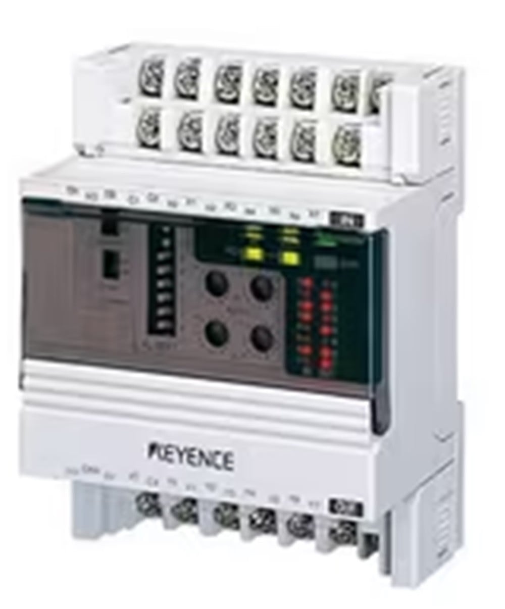 Keyence KL-8BXT PLC, 8 Input / 8 Transistor (Sink) Output Screw Terminal Block, NEW - Image 1