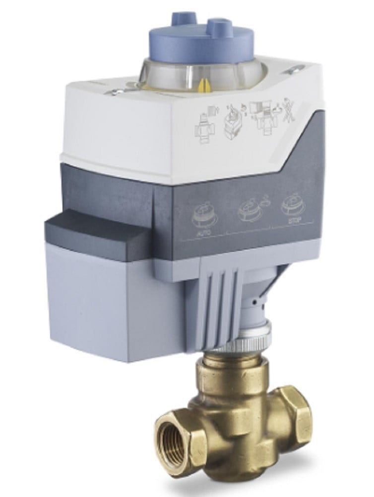 Siemens 365-02008 2-Way 1/2" Terminal Unit Valve, Cv 2.5, Normally Closed, F x F, NEW - Image 1