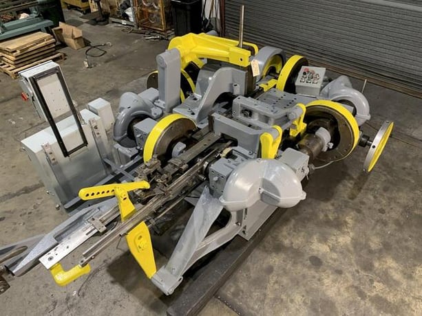 Nilson #S-5, 4-slide, 3/8" dia.wire, 24" feed length, 16-80 SPM - Image 2