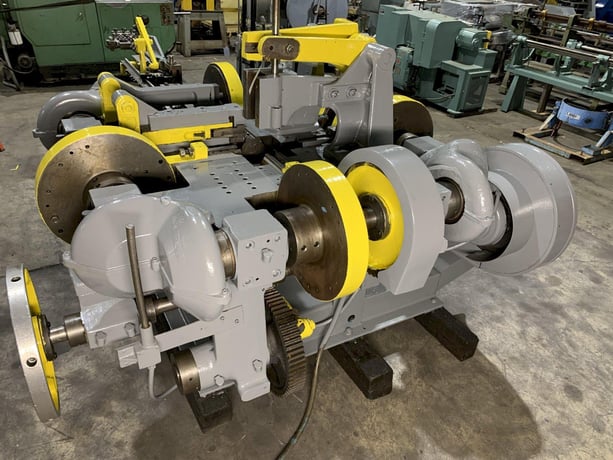 Nilson #S-5, 4-slide, 3/8" dia.wire, 24" feed length, 16-80 SPM - Image 6