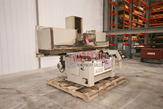 16" x 32" Okamoto #ACC-16.32DX, automatic hydraulic grinder, 14/12 x 1.5" x5" grinding wheel, #12068 - Image 5