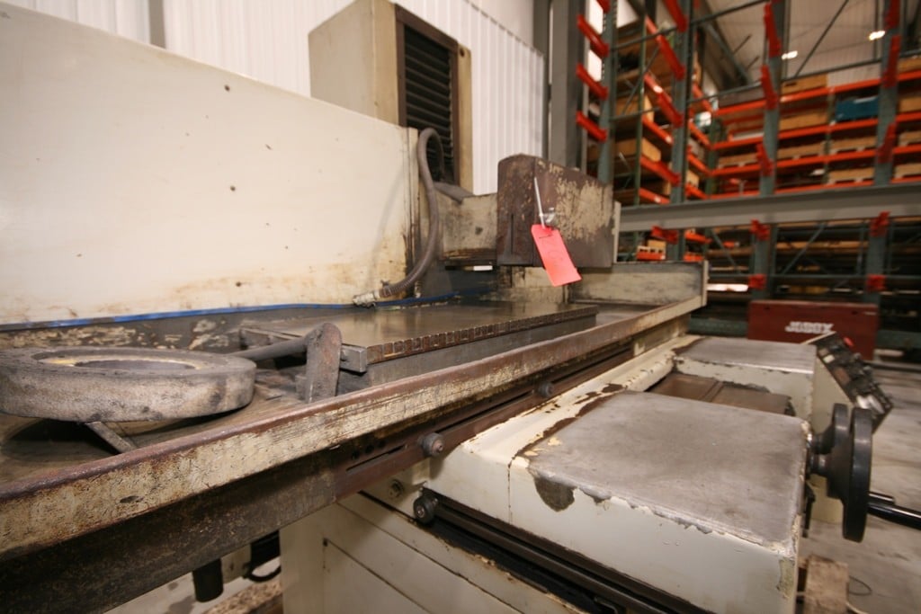 16" x 32" Okamoto #ACC-16.32DX, automatic hydraulic grinder, 14/12 x 1.5" x5" grinding wheel, #12068 - Image 6