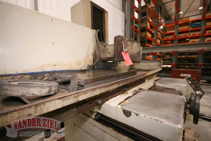 16" x 32" Okamoto #ACC-16.32DX, automatic hydraulic grinder, 14/12 x 1.5" x5" grinding wheel, #12068 - Image 6