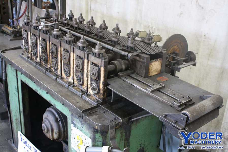 7 Stand, Maplewood, 1-1/4" rollformer & cutoff, 6" roll space, #67742 - Image 3