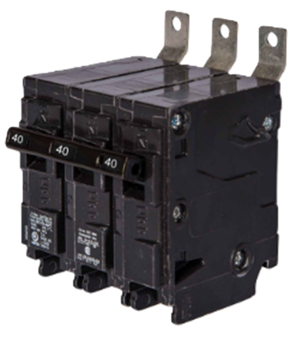 Siemens B340 Type BL Miniature Circuit Breaker, 40A, 3-Pole, 240VAC, NEW - Image 1