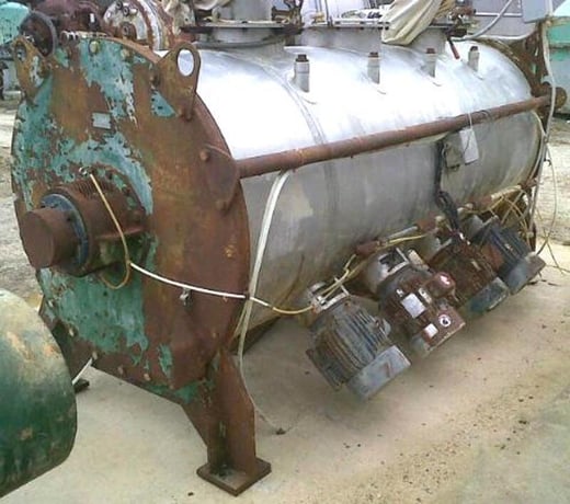 Walter Equipment Ltd. #AG78, 65 cu.ft. (1840 liter) working capacity, jacketed plow/plough mixer (similar to - Image 4
