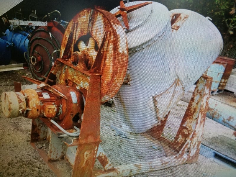 20 cu.ft. Patterson -Kelley, twin shell blender, 5 HP, 208-220/440 V., 1750 RPMi, 100 RPMo, 17.1:1 ratio - Image 4
