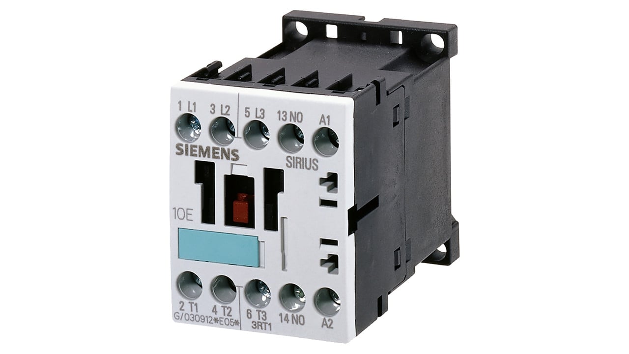 Siemens 3RT1016-1BB41 SIRIUS Din-Rail Mount Contactor, 3PST, NO, 24V, NEW - Image 1