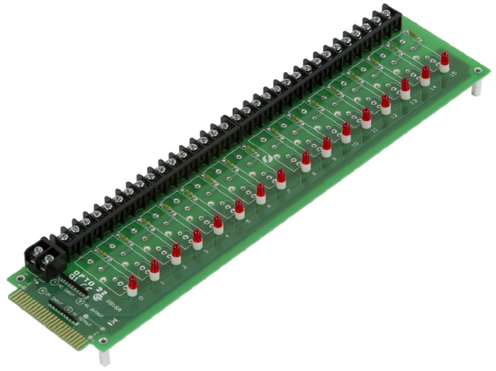 Opto 22 PB16A G1 16-Channel I/O Module Rack, Refurbished - Image 1
