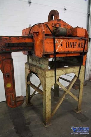 50000 lb. Bushman coil lifter, 20"-60" coil width, 5-3/4" x 7" jaw area, 1 HP, #67351 (2 available) - Image 3