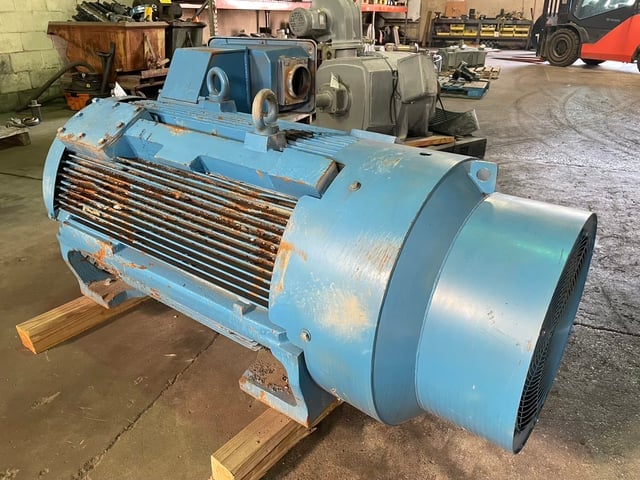 500 HP 1800 RPM Teco Westinghouse, Frame 5011B, TEFC BB, 460 Volts - Image 2