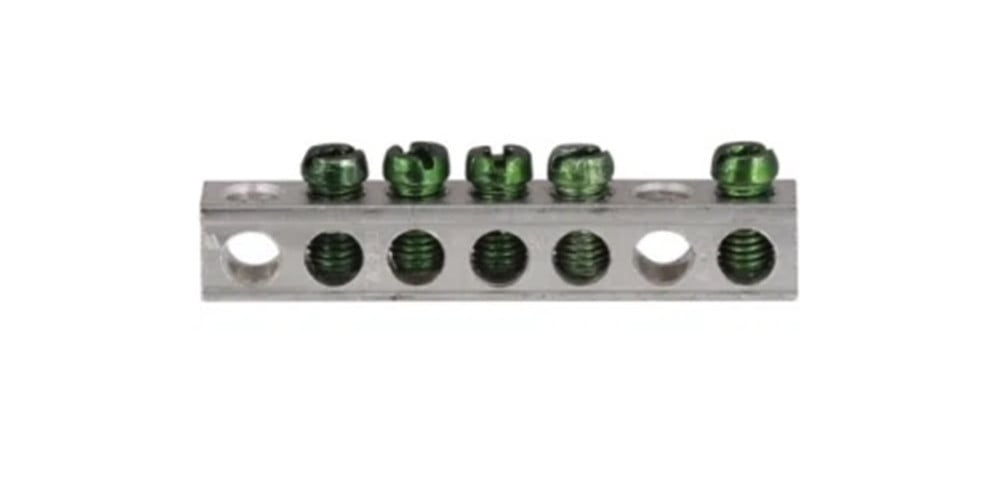 Eaton GBK5CS 5 Terminal Ground Bar, NEW - Image 1