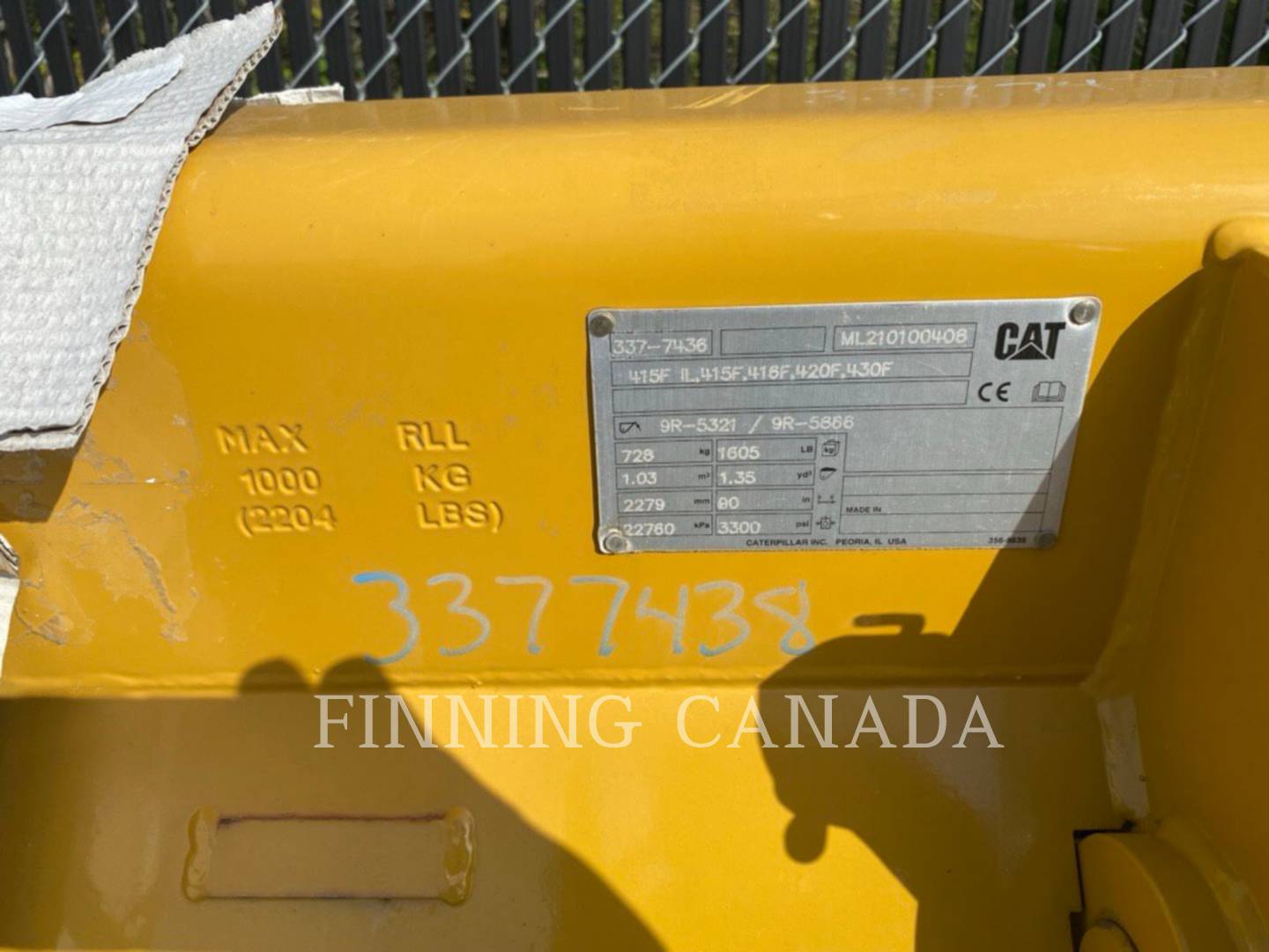 Caterpillar BHL-BM-1.3, Bucket, S/N: ML210100408, 2021 - Image 2