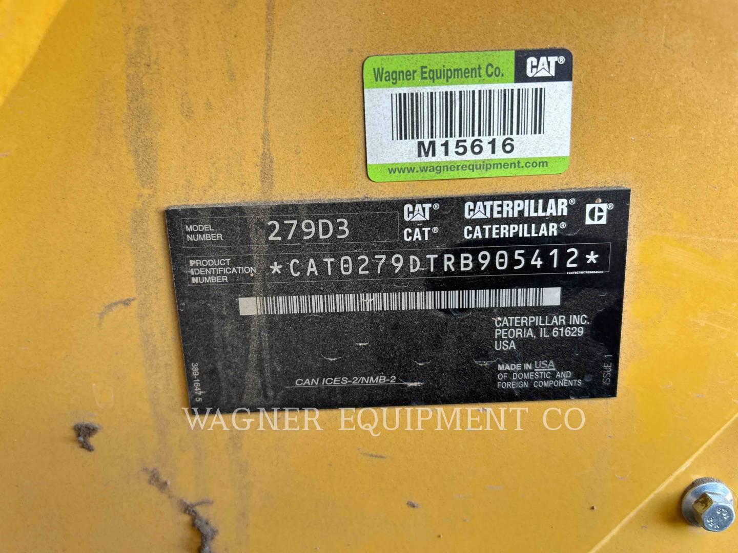 Caterpillar 279D3, 93 hours, S/N: RB905412, 2023 - Image 6