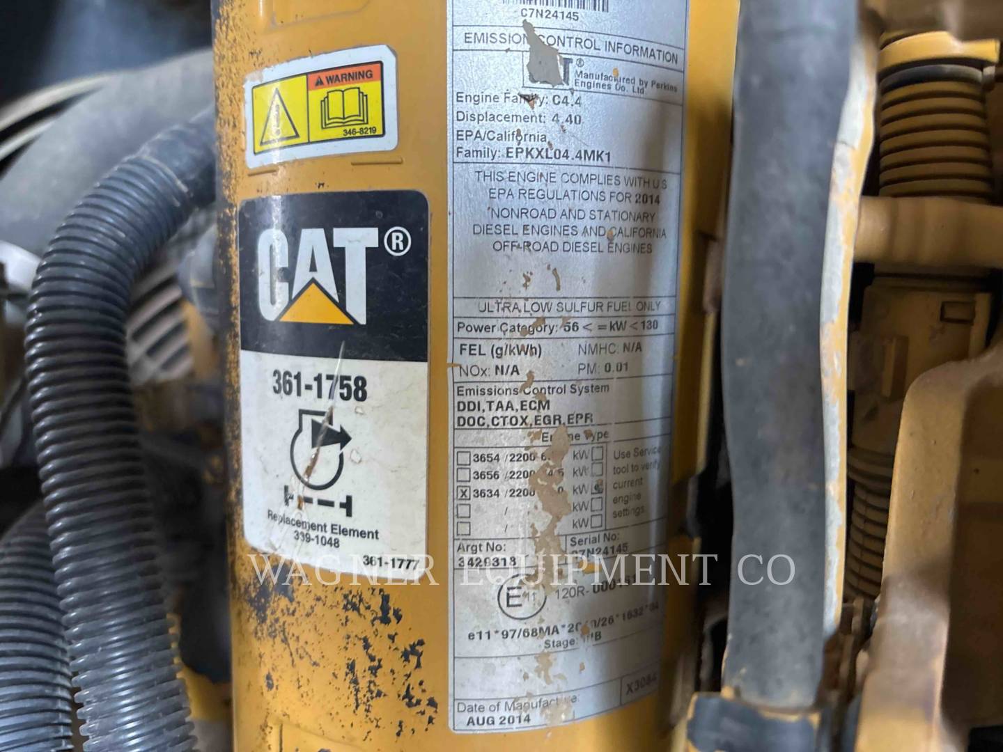 Caterpillar D5K2LGP, 6238 hours, S/N: KYY01577, 2015 - Image 8