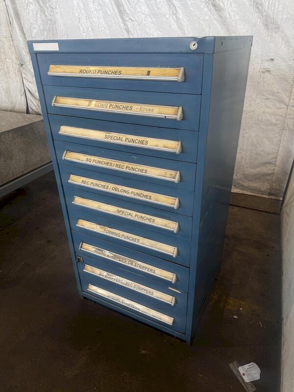 10 Drawer, Stanley Vidmar cabinet - Image 3