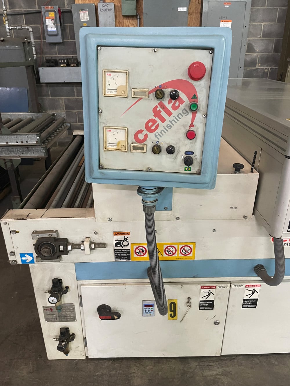 Cefla #BTLFE-B2, UV Light Curing Oven, 54" wide, 2007 - Image 5