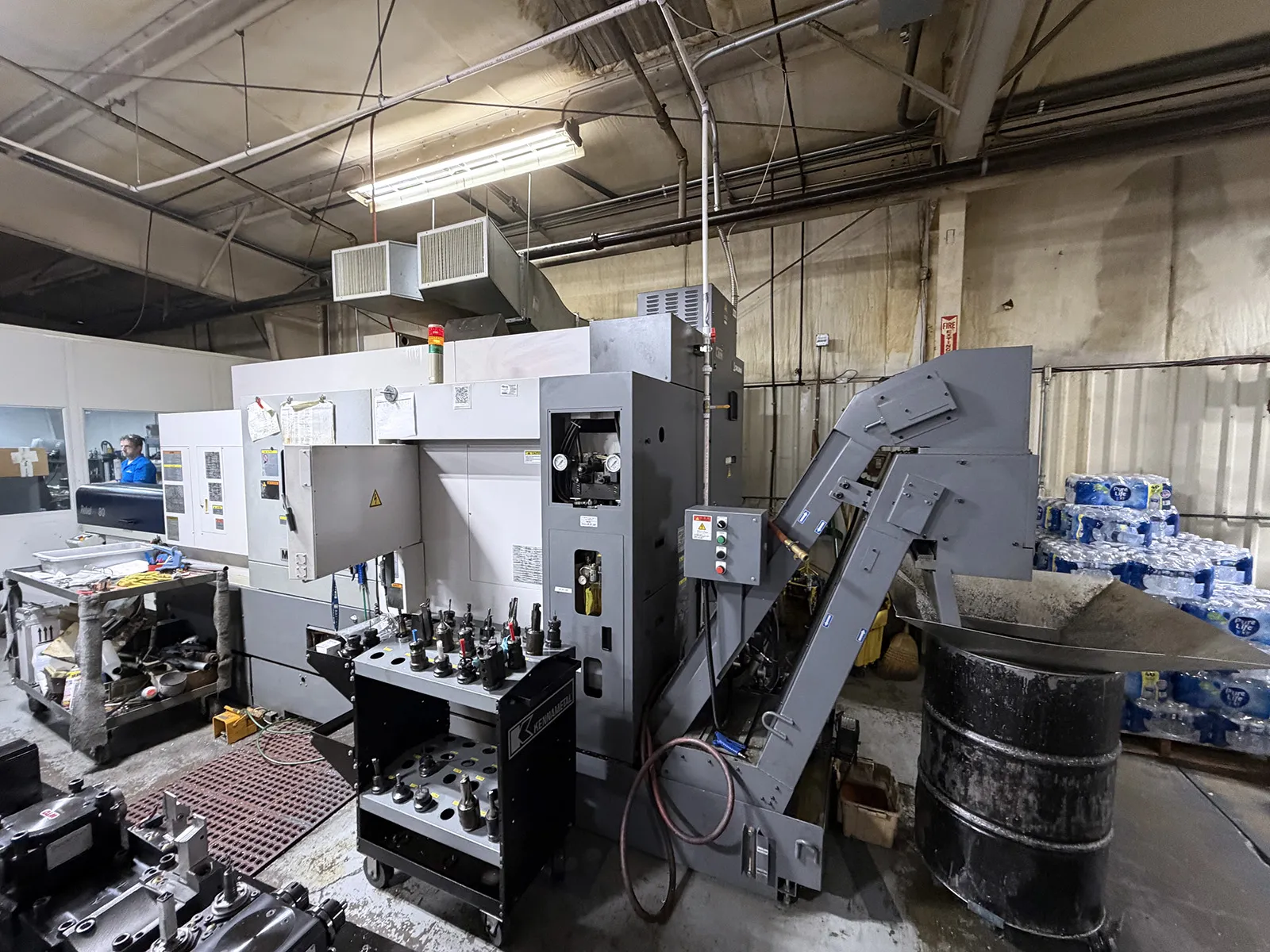 Okuma #Multus-B300-W, 5" axis CNC turning center, 23.6" swing, 16.9" turning diameter, 3" bar, 41.34" - Image 2