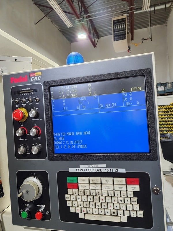 Fadal #VMC6535, CNC Vertical Machining Center, 65" X, 35" Y, 34" Z, 74.8" x 26.5" table, 7500 RPM, 32 - Image 3