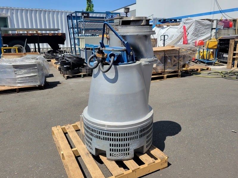 4,403 GPM @ 98' TDH, K.M.P #PD-300/12MT, Submersible Dewatering Pump, 12" discharge, 87 HP, 1770 RPM, 460 - Image 3