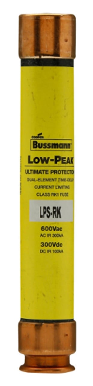 Bussmann Eaton LPS-RK-12SP LPS-RK Fuse, 12 A, Dual, RK1, Non-Indicating, NEW - Image 1