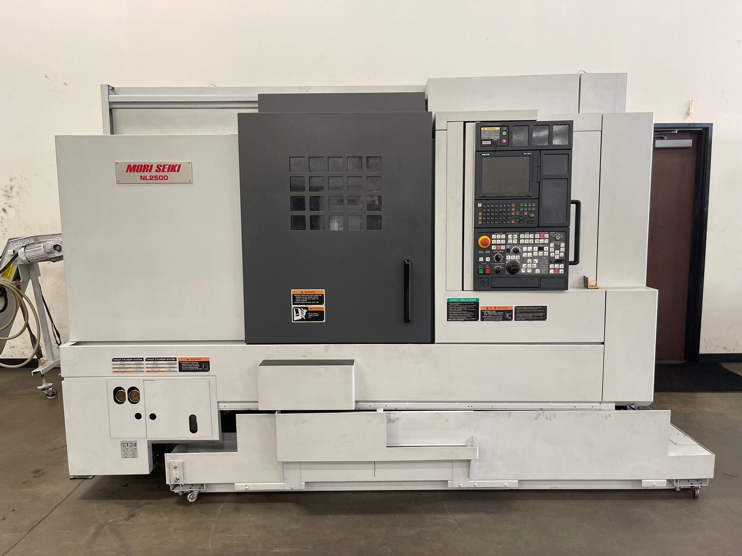 Mori Seiki #NL-2500SY/700, CNC lathe, 36.4" swing, 10" chuck, 3.1" bar, 14" dia., 27.7" lgth, A2-8, 12 - Image 1