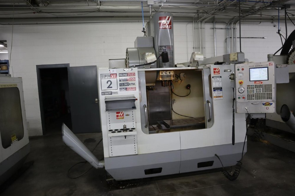 Haas #VF-2SSYT, CNC vertical machining center, 30" X, 20" Y, 25" Z, 12000 RPM, 24 automatic tool changer, 4th - Image 1
