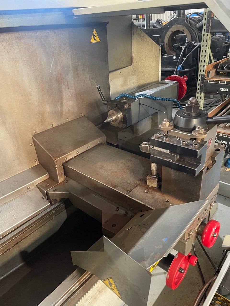 Haas #TL-3B, CNC lathe, 30" swing, 60" centers, 8.5" big bore, 25" chuck, 30 HP, 1825 feed hours, 2012 - Image 7