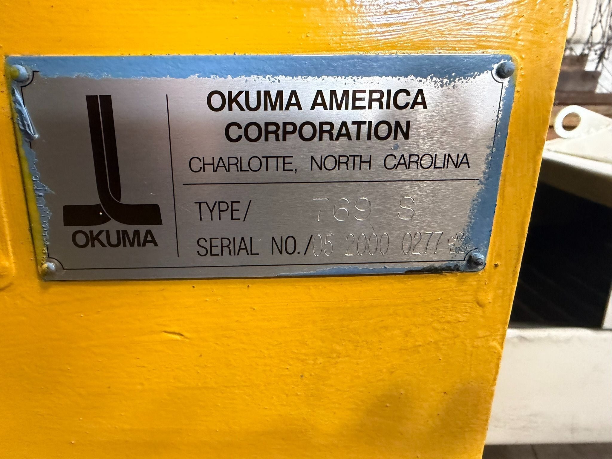 Okuma #Crown-769, 2" Axis CNC Turning Center, 9.1" X, 50" Z, 24.4" swing, 49.21" machining length, 14.17" - Image 9