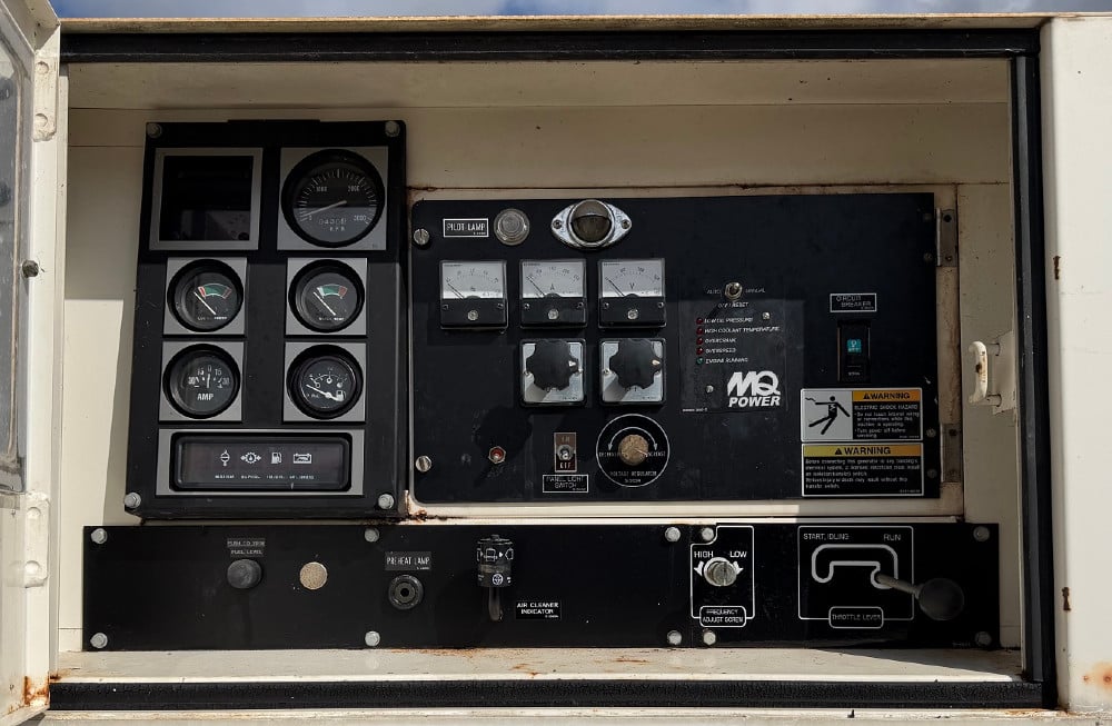 35 KW Multiquip #DCA-44SPx3, diesel generator set, 120/240 Volts, 1-phase, 1800 RPM, Isuzu B-4BG1 engine - Image 5