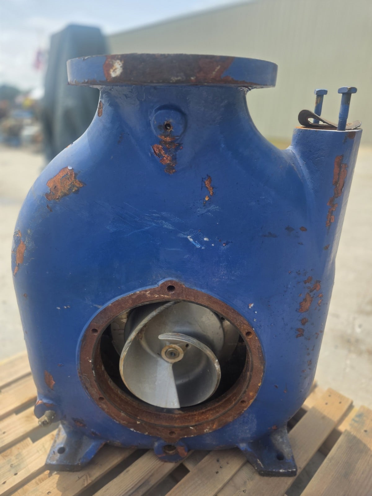 10" Curflo #CFGRST10-CI, Self Priming Centrifugal Pump, CD4MCu Duplex - Image 3