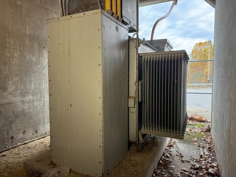 3750 KVA 4160Y/2400 Secondary, Cutler-Hammer #4160Y/2400, Transformer, 4160Y/2400 Volts, Substation - Image 3
